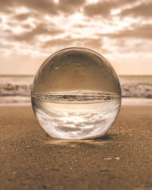 Water Drop Reflect New Painting By Numberss.png