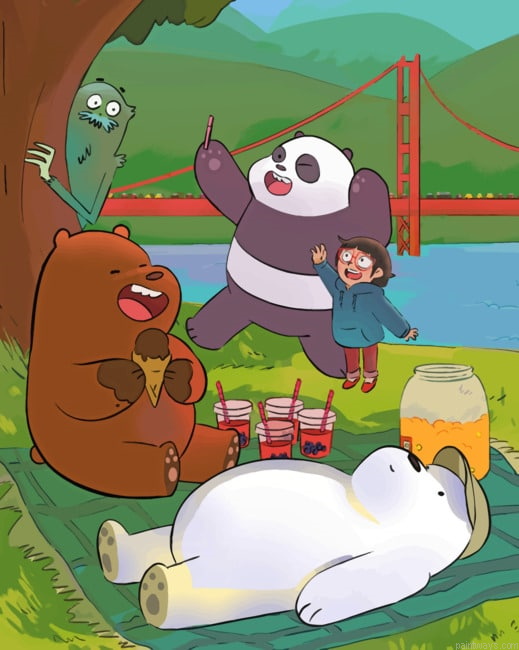 We Bare Bears Animations Paint By Numbers.png