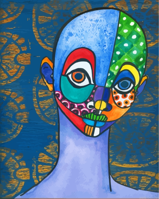 Weird Abstract Face Painting By Numbers.png