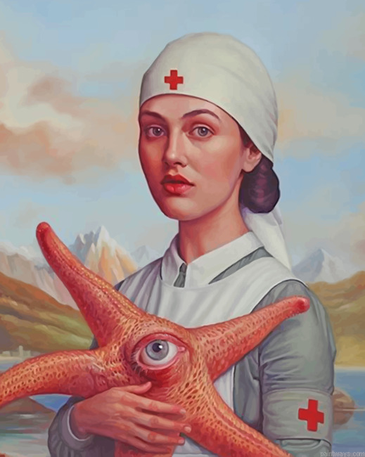 Weird Nurse Painting By Numbers.png
