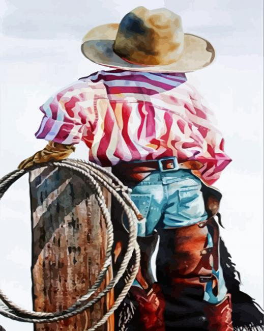 Western Boy Painting By Numberss.png