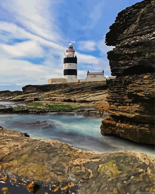 Wexford Lighthouse Painting By Numberss.png