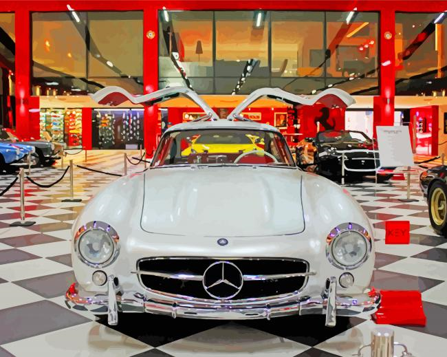 White Car Key Museum Painting By Numberss.png