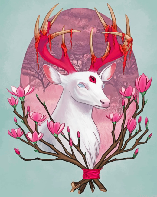 White Stag Painting By Numbers.png