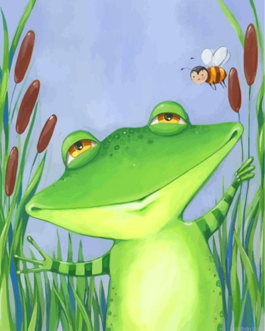 Wide Mouth Frog Painting By Numbers.png