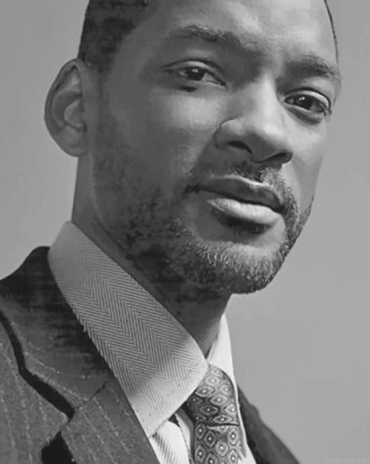 Will Smith Black And White Painting By Numbers.png