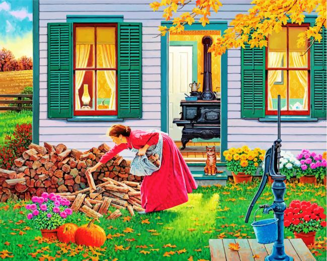 Winter Home Painting By Numbers.png