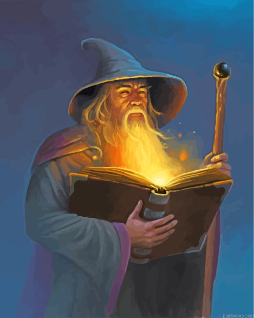 Wizard Man Painting By Numberss.png