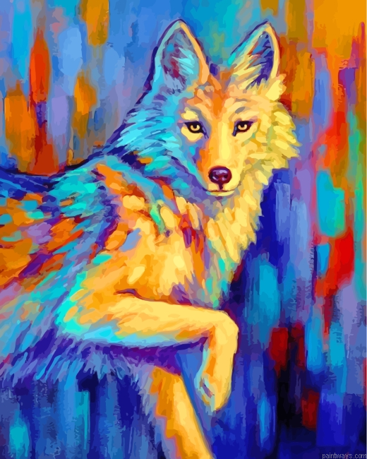 Wolf Art Painting By Numbers.png
