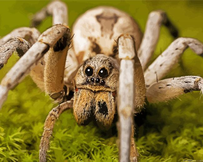 Wolf Spider Painting By Numberss.png