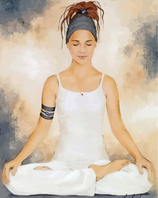 Woman Doing Yoga Painting By Numbers.png