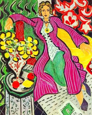 Woman In A Purple Coat Painting By Numbers.png