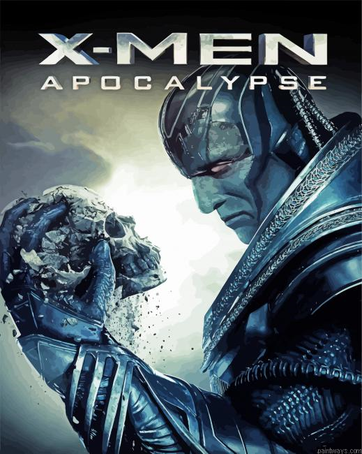 X Men Apocalypse Poster Painting By Numberss.png