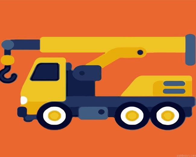 Yellow Truck Painting By Numbers.png