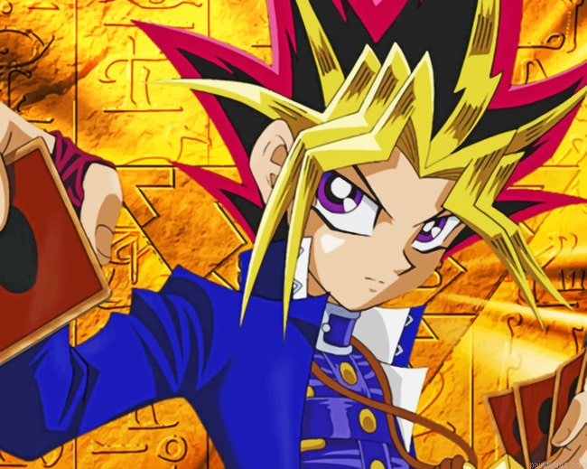 Yu Gi Oh Cartoon Character Painting By Numberss.png