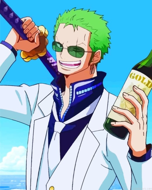 Zoro One Piece Animations Painting By Numberss.png