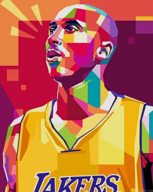 Kobe Bryant Tribute Art New Painting By Numberss.png