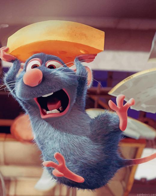 Ratatouille Remy New Painting By Numberss.png